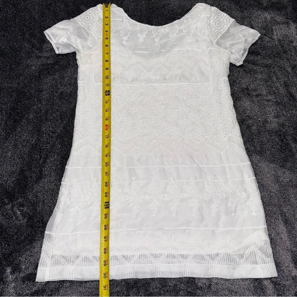 Abercrombie & Fitch Dress lace boho white dress size small - Picture 13 of 13